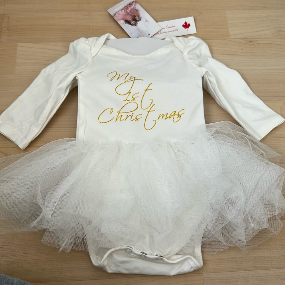 My first Christmas outfit NWT